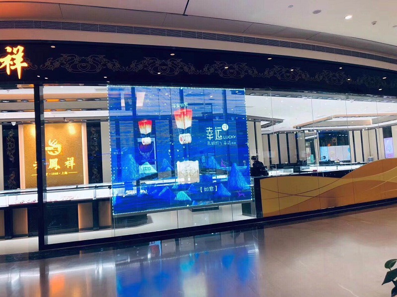 櫥窗透明led顯示屏有哪些功能？